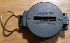 Engineer Lensatic Compass In Perfect Condition
