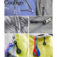 Compass Zipper Pull Outdoor Camping Hiking Tactical Backpack Bag Parts Accessory