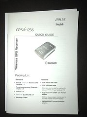 Holux GPSlim236 GR-236 96033-00 Wireless GPS Receiver Bluetooth