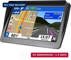Garmin Car Truck GPS Navigation 7 Inch Touch Screen 2026 Maps Spoken Direction