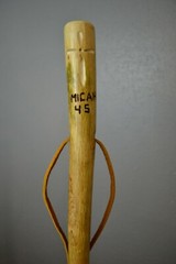 Bible Walking Stick + Cross Carving and “Micah 4:5” reference + Hiking Staff