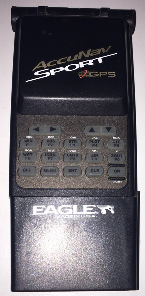 Vintage Eagle AccuNav Sport portable GPS unit excellent tested & working