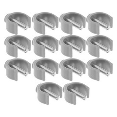 14 Pcs Platform Walker Crutch Attachment Attachments Locking Clips Shaped Clamp