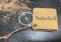 Collectible and functional practical Timberland compass pocket convenient travel
