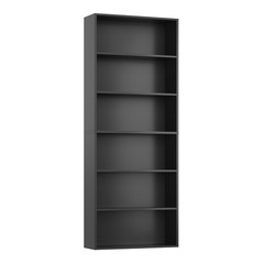 FOTOSOK 6-Tier Open Bookcase and Bookshelf, Freestanding Display Storage Shel…