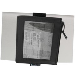 Registration & Insurance Card Document Holder for Visor, Carrying Case Black
