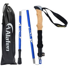 Lightweight Collapsible Trekking Pole – 7075 Aluminum Adjustable Walking Stic…