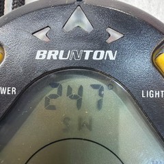 Brunton Outback Digital Compass & Batteries Geocache Orienteering Tested Works