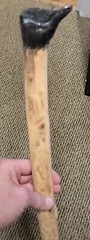 Walking Stick Hiking Strong Hand-Made Solid Real Natural Wood Virginia USA 47″