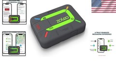 Rugged Outdoor Satellite Messenger with 200-Hour Battery & 24/7 SOS Monitoring