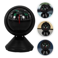 Small Car Dashboard Compass with Adjustable Base – Accurate Navigation Tool for
