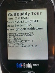 Golf Buddy Pro Tour GPS Rangefinder + Keeper Golf Ball Markers – Good Condition