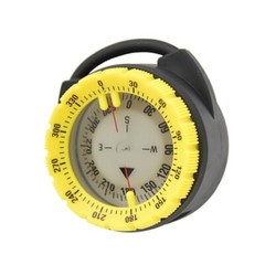 Glowing Navigations Pipe Clamp Watertight Compasses for Water Sport Swimming