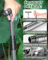 G3 Tactical Hiking Stick, 5-8 Tube Staff with Multi-Tool | Heavy-Duty Aerospace