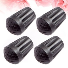 4 PCS Hiking Stuff Outdoor Trekking Pole Accessories Protector Chair Legs Travel