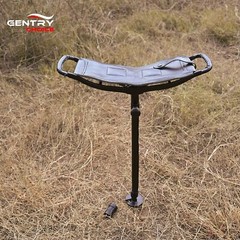 Outdoor Shooting Stick Adjustable Seat Hunting Stick Chair Camping Fishing Stool