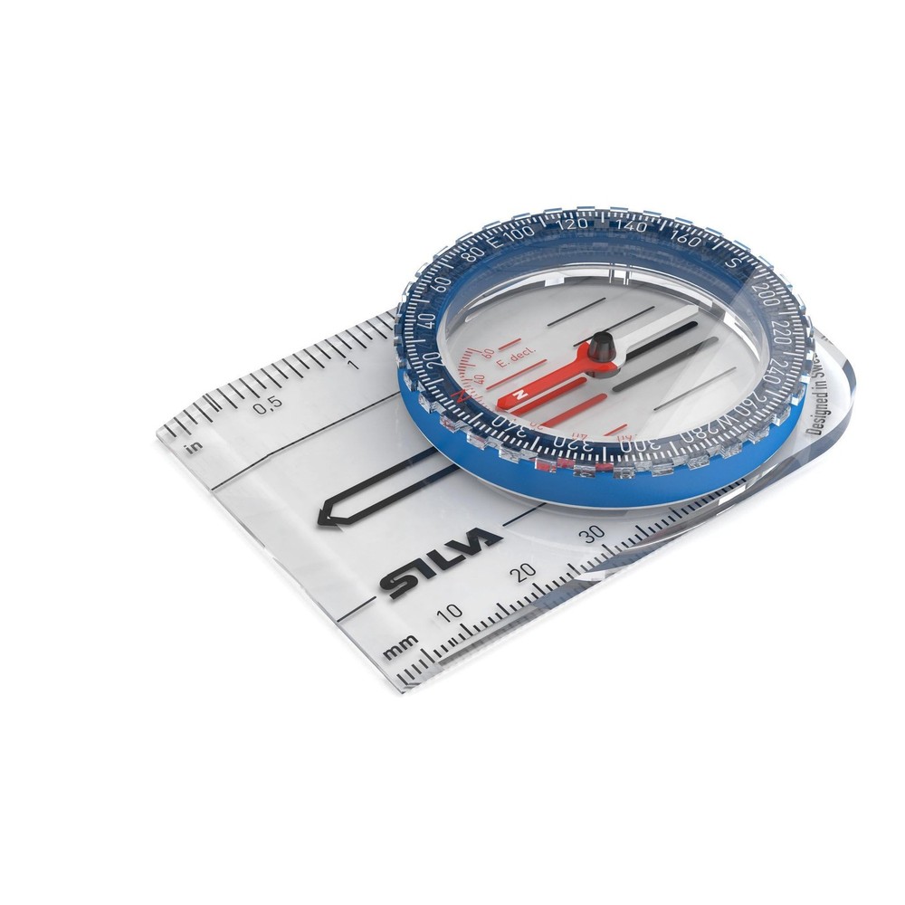 Starter 1-2-3 Compass, Clear, One Size,GPS & Compasses