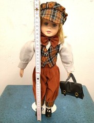 Artist doll porcelain doll doll 40 cm collector rarity Vintage