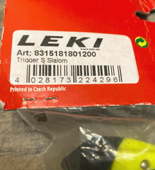 Leki Trigger S Slalom black/neon Replacement Handles for Sticks 18mm PAIR