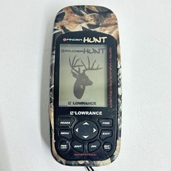LOWRANCE FINDER HUNT GPS+WASS RECEIVER REAL TREE CAMO + CD Software