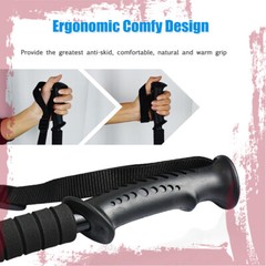 2X Trekking Poles Nordic Walking Hiking Sticks Adjustable Anti-shock Alpenstock