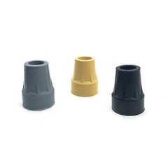 Rubber Trekking Pole Tips 5pcs 19mm Fit for Canes Crutches All Terrain