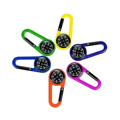 Fun Express Plastic Compass Clips (1 Dozen) Party Favors, Outdoor Toys,…
