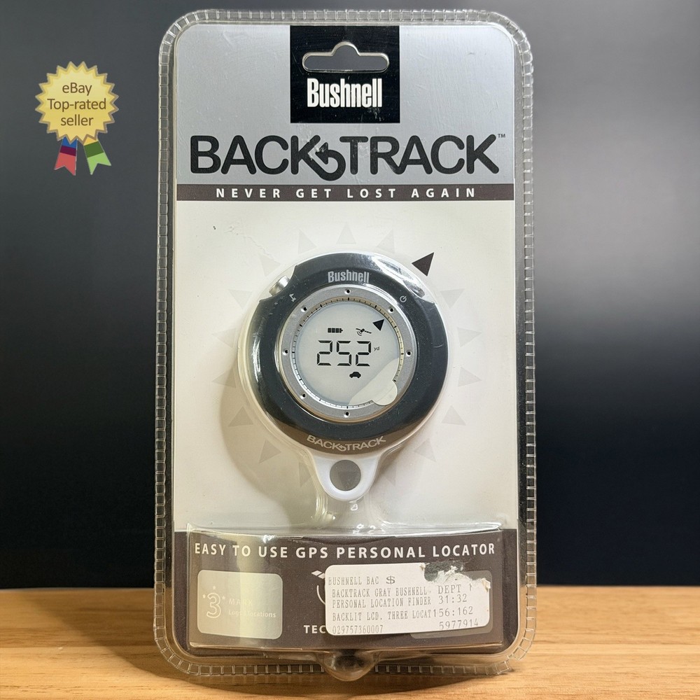 ⚡️NEW Bushnell Back Track GPS Personal Location Device Compass 36-0053 ⚠️SEALED