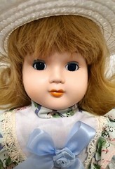 Artist doll, porcelain doll, 40 cm, collector’s item, rarity, vintage