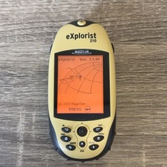 Magellan eXplorist 210 GPS Handheld Waterproof Yellow Black Tested