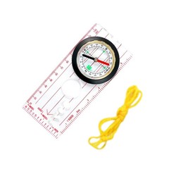 Orienteering Compasses with Ruler, Magnifiers, Reading, Camping Field Compasses