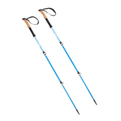 Ozark Trail Lightweight Carbon Fiber Adjustable Quick Lock Trekking Poles