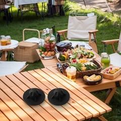 Essential Accessories for Outdoor Activities 4pcs Folding Chair Leg Covers