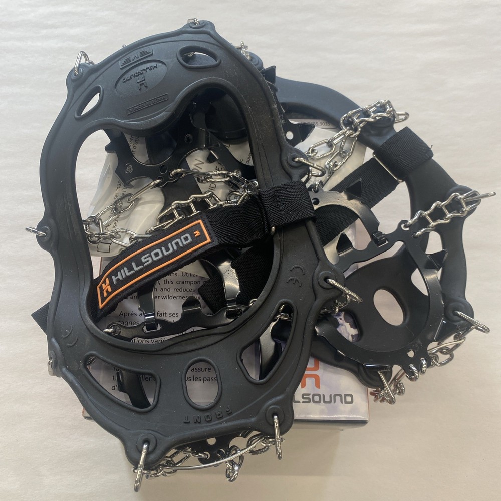 Hillsound Trail Crampons Size “Medium” Hiking, Ice Cleats, Climbing, NIB M0448