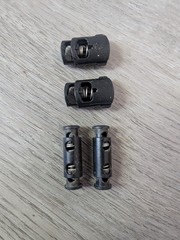 Hiking Trekking Pole Parts Lot – Standard Baskets, Rubber Tips, Clips