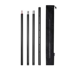 Adjustable For tarp Poles 31MM Aluminum Alloy Set of 4 for Outdoor Use