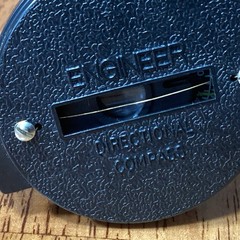 vintage ENGINEER DIRECTIONAL COMPASS folding Japan navigational compact