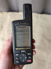 Magellan GPS Pioneer Satellite Navigator Model 63000 In Box Working