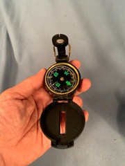 Vintage Engineer Compass Pocket Directional Military Hiking Camping.
