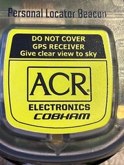 ACR GPS AQUALINK PLB-350C Personal Locator Pocket Size Rescue Beacon Model 2884