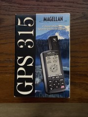Magellan GPS 315 12 Channel GPS Navigator w/ Box & Manuals Tested & Works