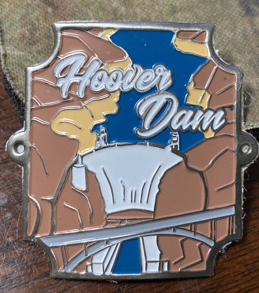 Hoover Dam Hiking Staff Stick Medallion NEW