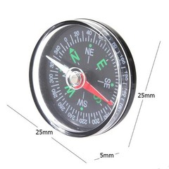 30mm Mini Compass Camping Hiking Outdoor Travel Navigation Wild Survival ToY..X