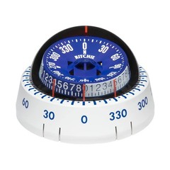 Ritchie Navigation XP-98W X-Port Tactician Surface Mount Compass, White with …