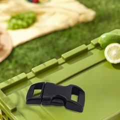 Plastic Buckle Plastic Buckle Practical Umbrella Rope Black Buckle-Paracord