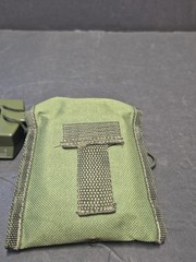 Compass Military Lensatic Sighting Camping w/ Carrying Bag Waterproof