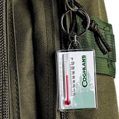 Coghlan’s Zipper Pull Thermometer Keychain, Windchill Chart Survival Camping Aid