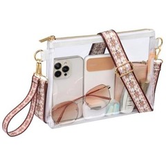 Clear Bag for Stadium Events – Clear Purses for Women Stadium Ardent White