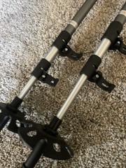 LL Bean Hikelite 4-Season Tele 3 Carbon Power Lock 2.1 Hiking Poles