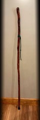 64” Eastern Hophornbeam Hiking Stick Handmade & Finished 🇺🇸